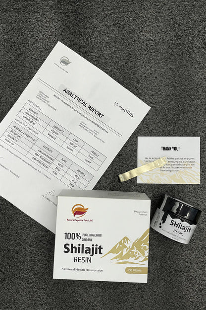 Résine de Shilajit AUTHENTIQUE 50g